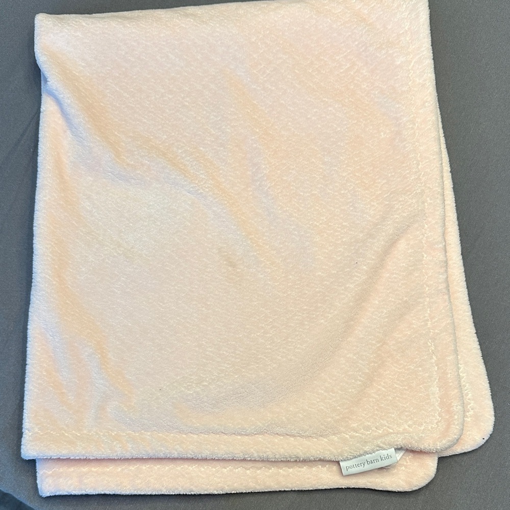 Pottery Barn Kids Soft Blush baby blanket